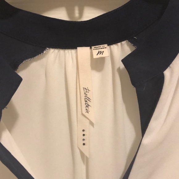 Bellatrix baseball style blouse.  Only worn once!! - Picture 3 of 3